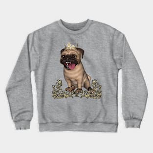 Cute little pug Crewneck Sweatshirt